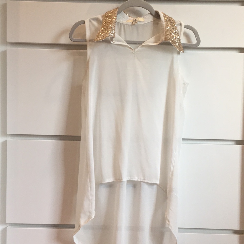 Sheer blouse